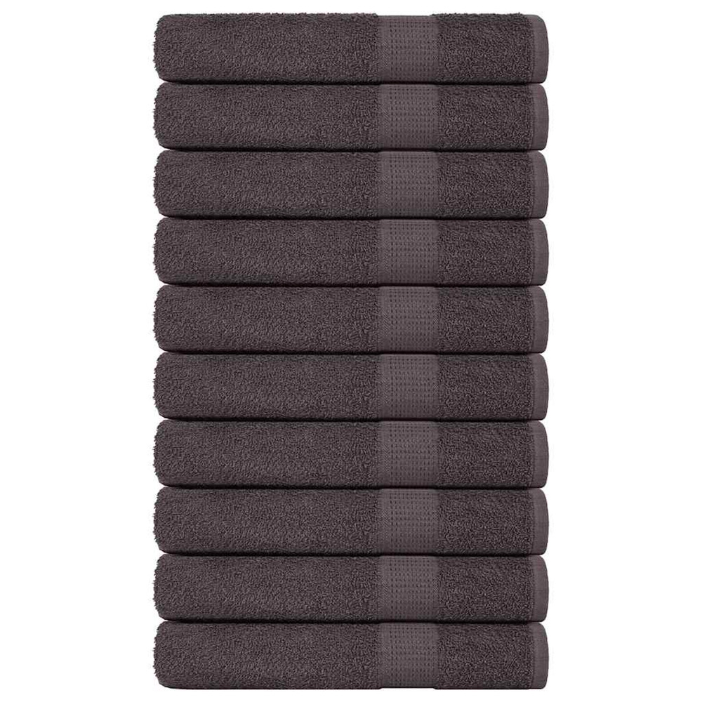 Serviettes frogn 10 pcs anthracite 100x200 cm 360 g/m²