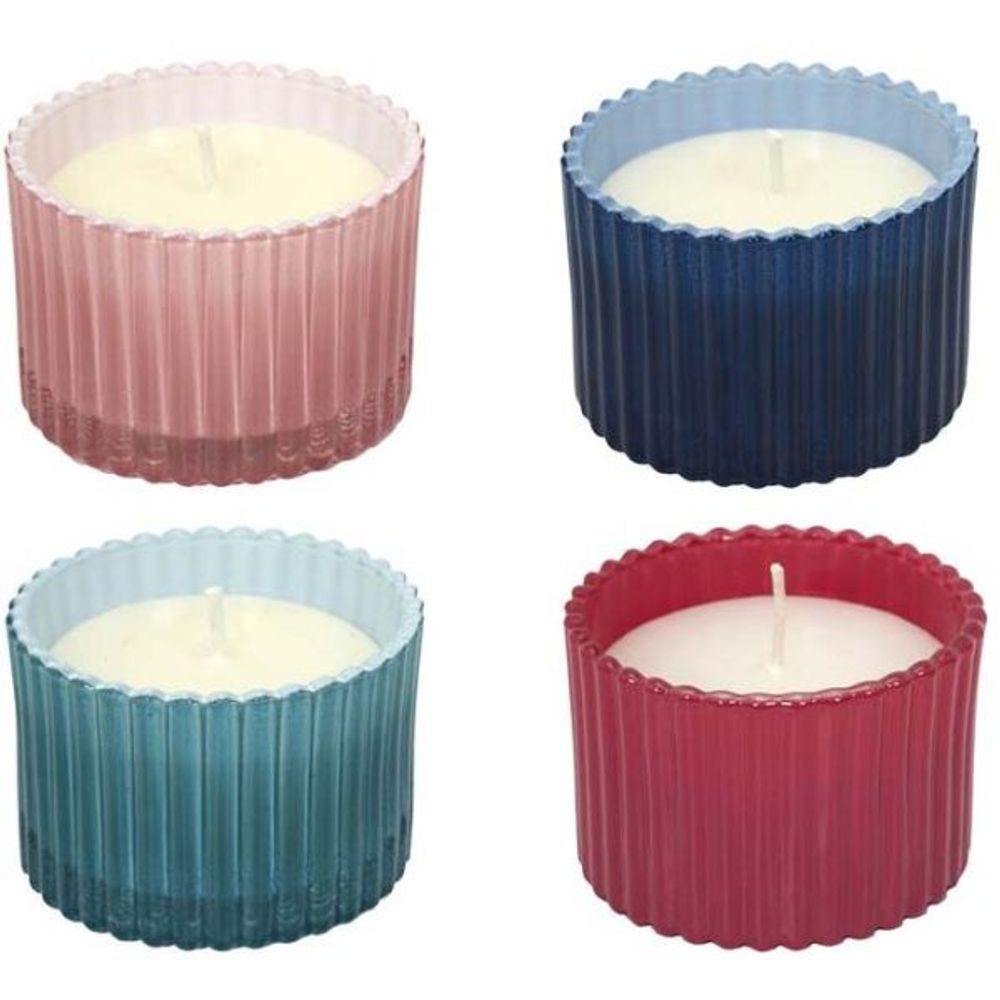 Bougie parfumée message caché 6 cm 4 modèles assortis