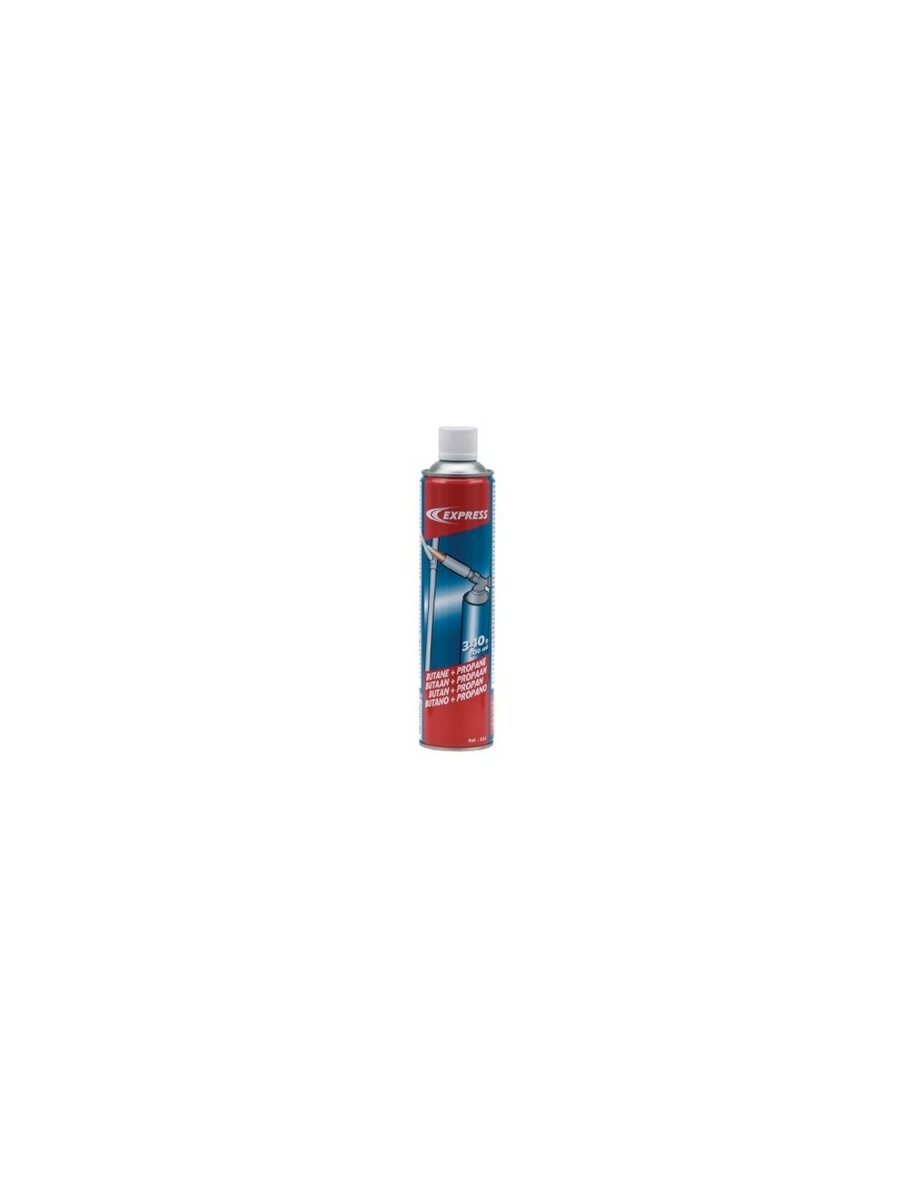 Cartouche gaz butane + propane - 340 g / 600 ml - express