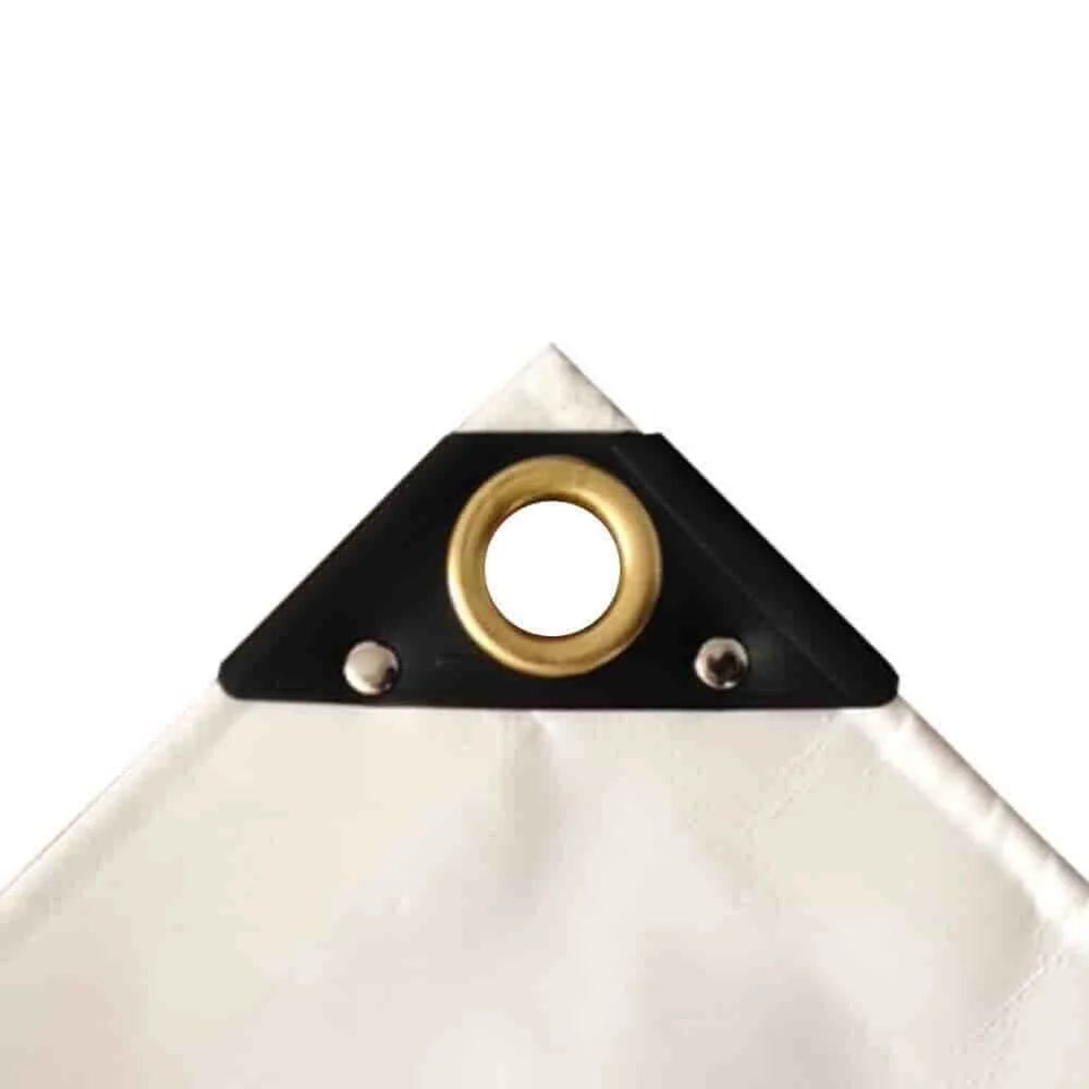 Bâche de protection 2x3m, 650g/m², pvc, étanche, résistante (6m²)