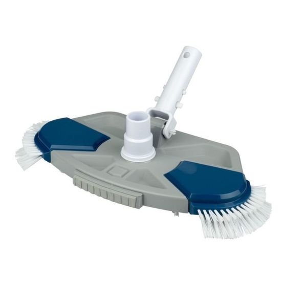 Tête de balai brosse pour piscine liner