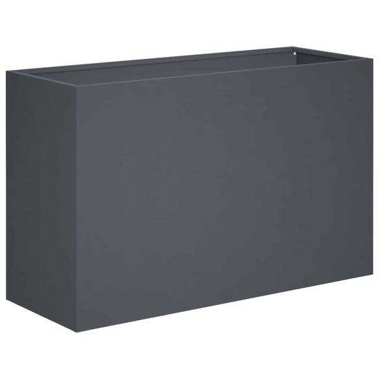 Cache-pot de jardin anthracite 80 x 40 x 50 cm
