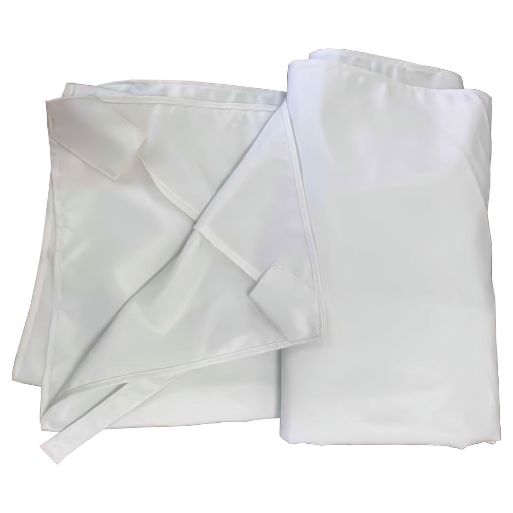 Toile pour parasol déporté molokai rectangulaire 3x4m blanc