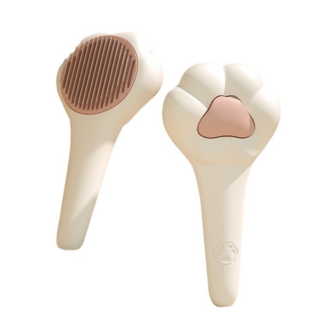 Brosse pour chat avec nettoyage automatique