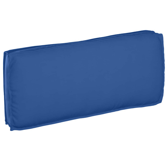 Coussin bleu royal 120 x 50 x 12 cm tissu oxford
