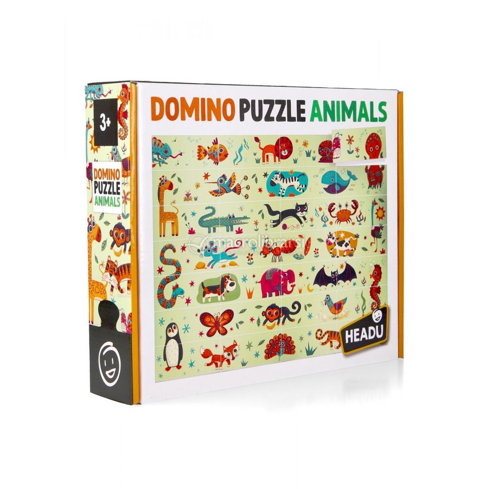 Domino puzzle les animaux