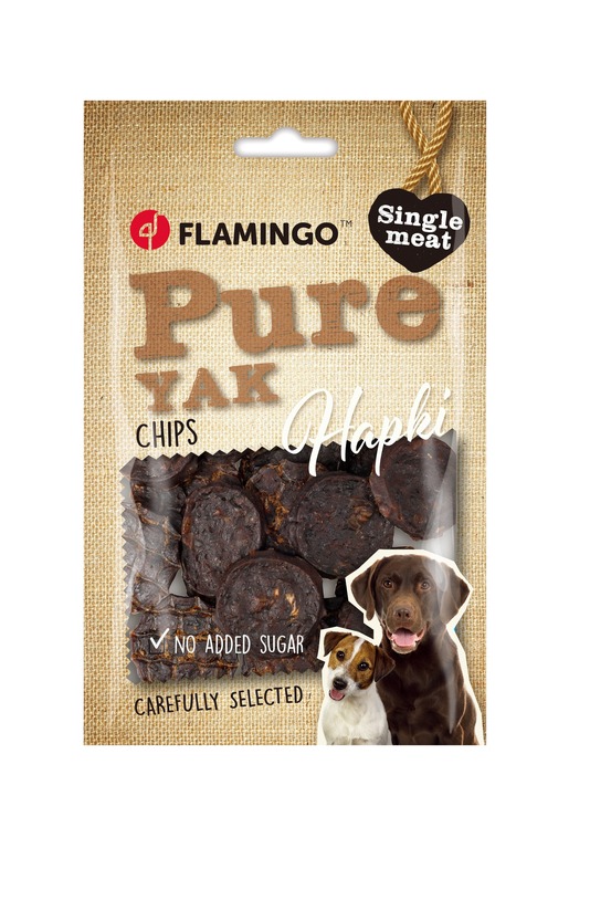 Friandise pour chien avec yak