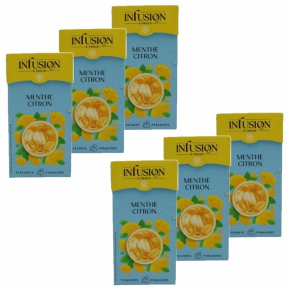 Infusion à froid menthe citron - agidra