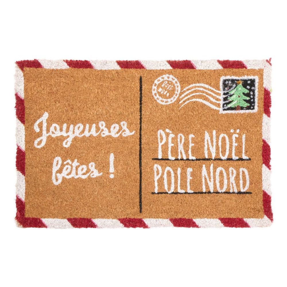 Paillasson lettre du père noël