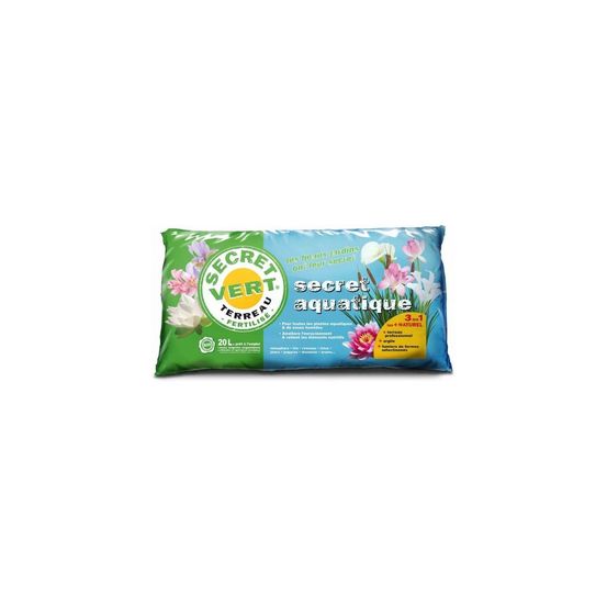 Terreau pour plantes aquatiques uab - secret vert
