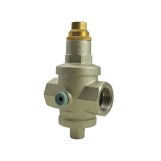 Réducteur de pression à piston 25 bars - connexion manomètre - 1''1/4