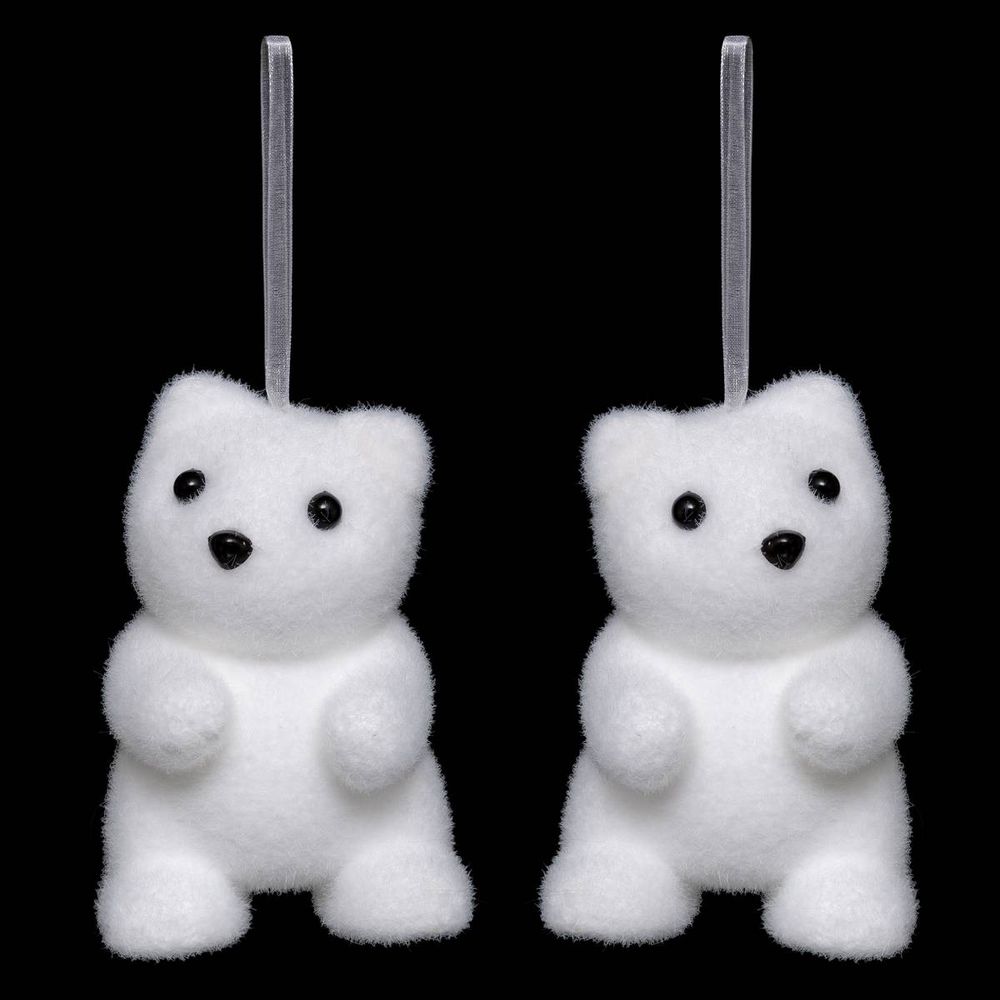 Lot de 2 sujets assortis moyen modèle polystyrène