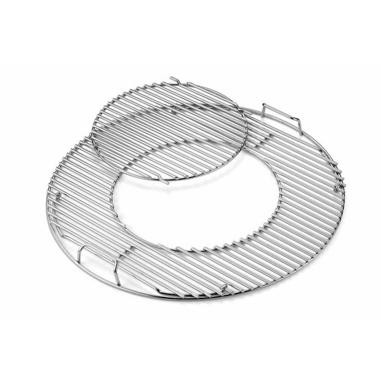 Grille de cuisson pour barbecue weber gbs ø 57 cm en acier chromé