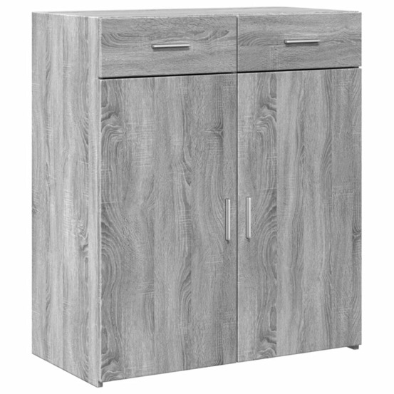 Buffet bahut commode armoire meuble de rangement organisateur cuisine salle de séjour salon sonoma 80 x 42,5 x 93 cm bois d'i