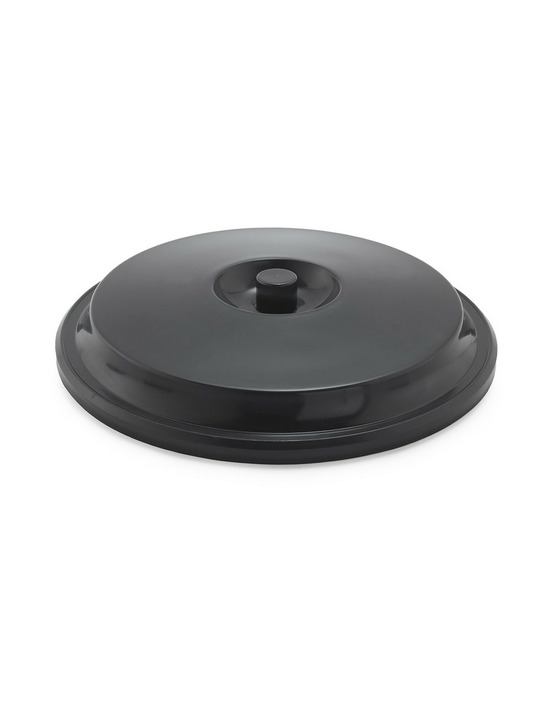 Couvercle poubelle couleur noir 100 litres sp berner