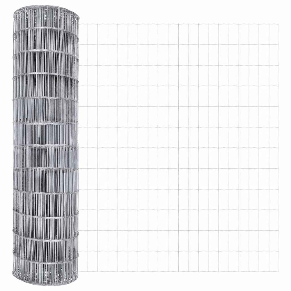 Clôture euro 1,6 x 10 m fer revêtu de pvc