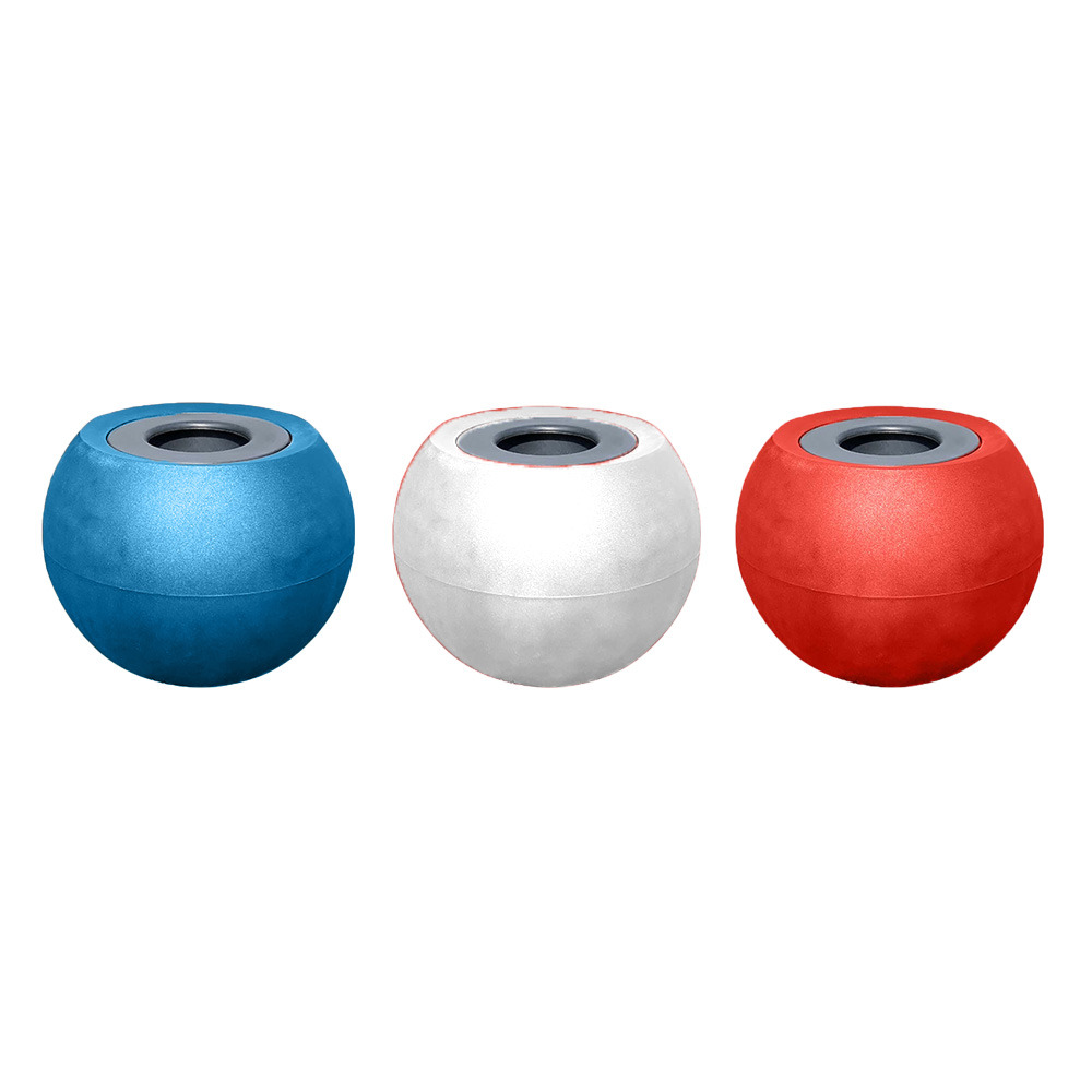 Pots de fleurs sphérique xxl speranza 325l france 2024-lot de 3