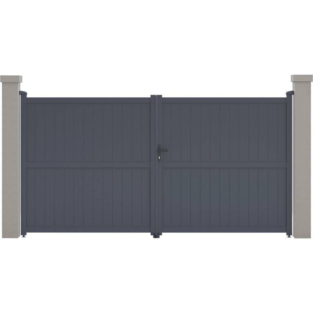 Portail aluminium 