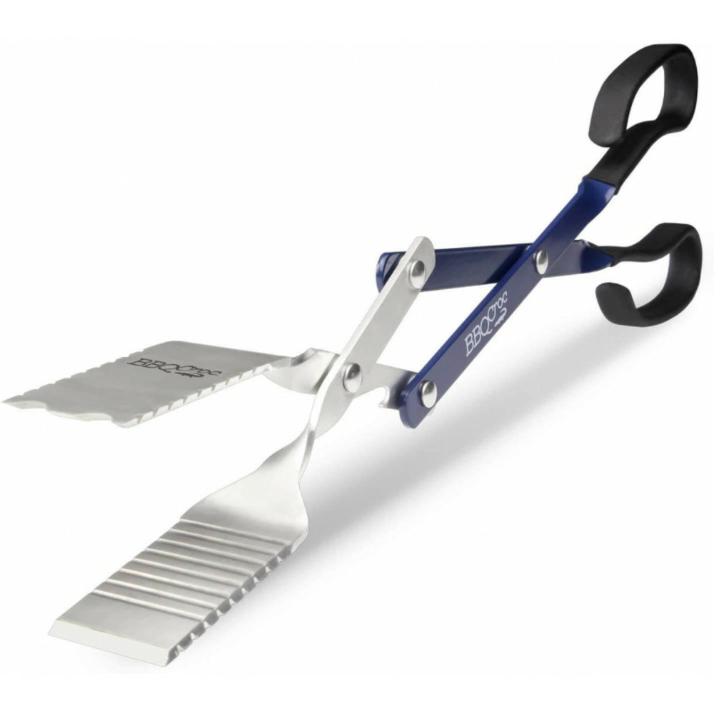 Bbq croc - la pince bbq 3 en 1 - saisissez/tournez/nettoyez