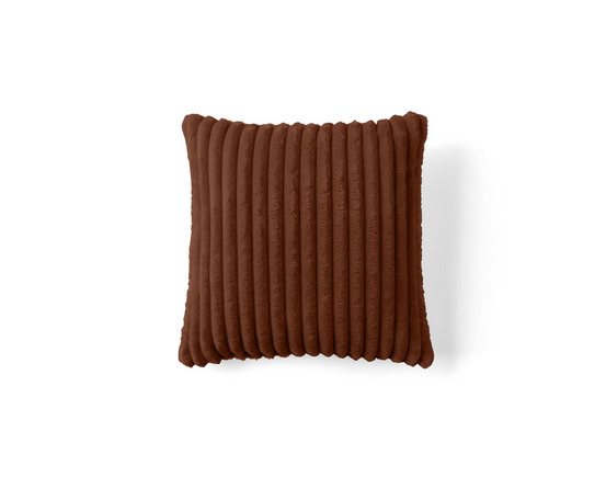 Garance - coussin - en velours côtelé grosses côtes - 40x40 cm