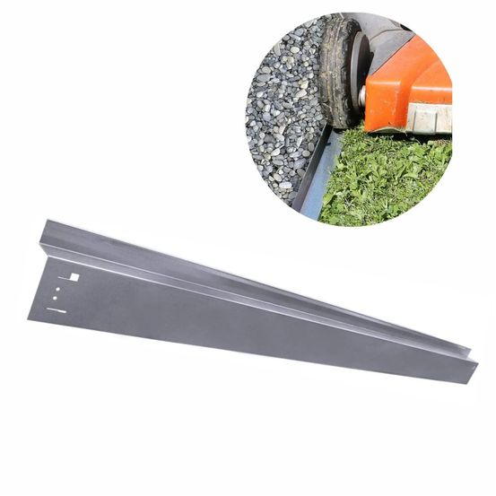 Bordure de jardin avec passage de roue avec pince 9,5cm x 120cm | bordure jardin | bordures de jardin