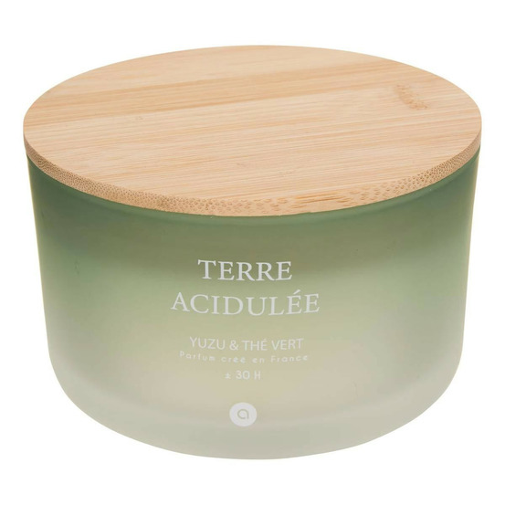 Bougie parfumée en verre