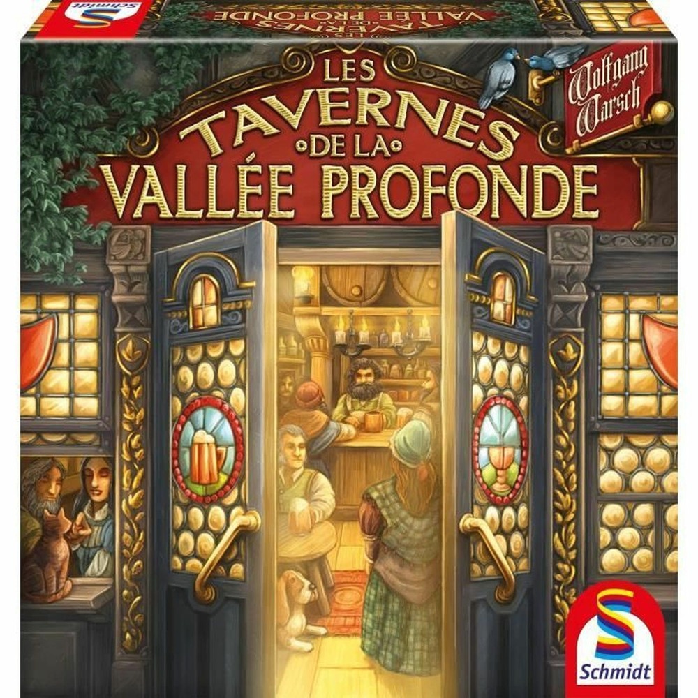 Jeu de plateau - schmidt spiele - les tavernes dans la vallée profonde
