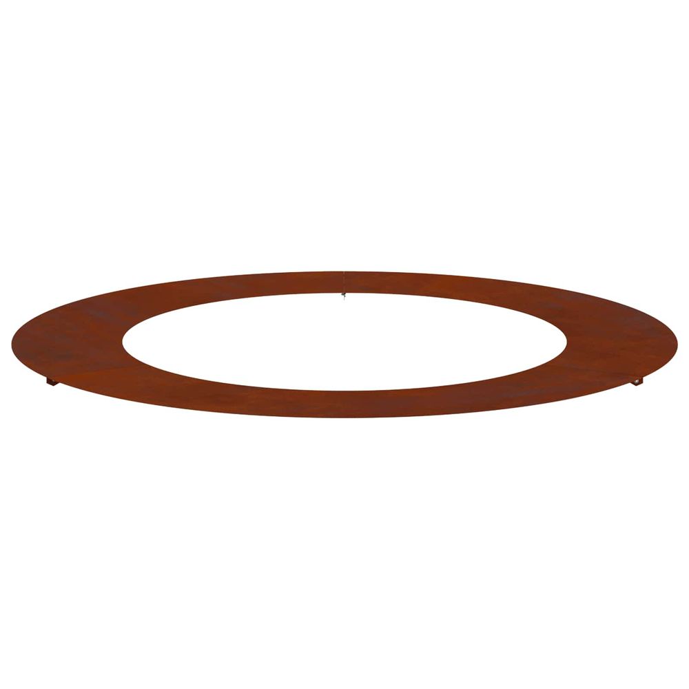 Adapté pour anneau d'arbre plat rouillé ø60/90 cm
