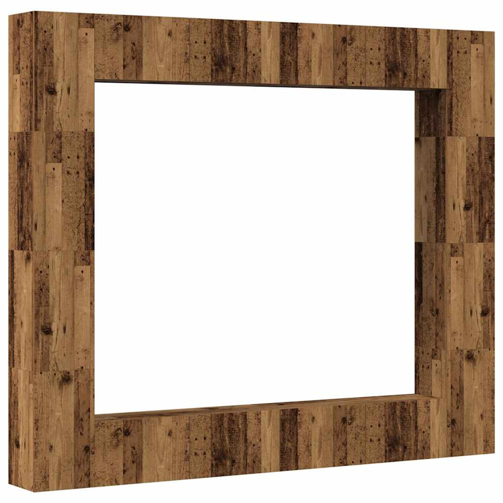 Ensemble de meuble tv mural 8 pcs vieux bois bois d'ingénierie
