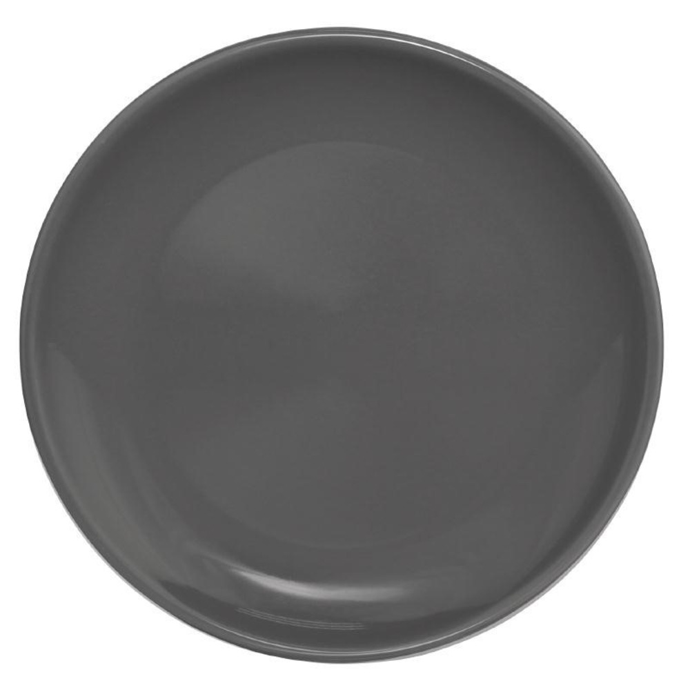 Assiette creuse grise café 200mm lot de 12 olympia