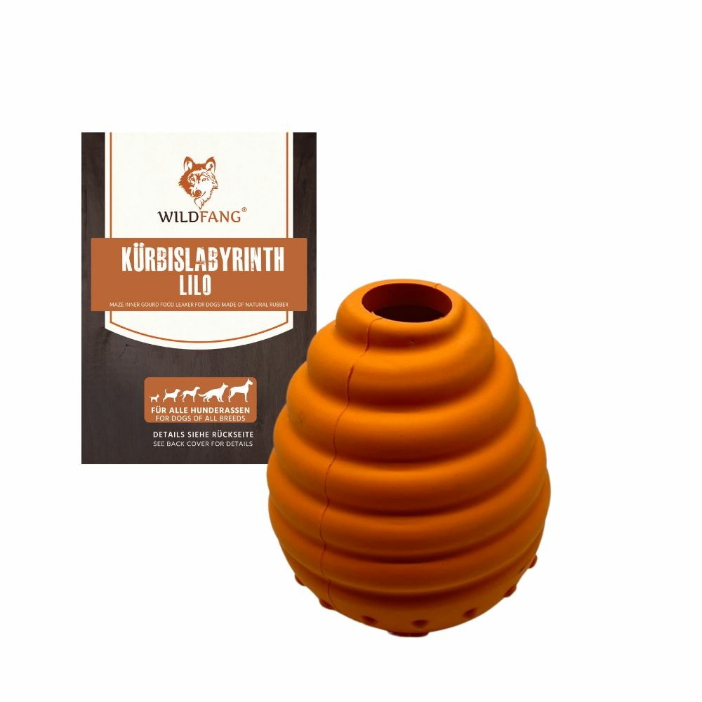 Wildfang - labyrinthe de citrouilles « lilo » - jouet en caoutchouc naturel