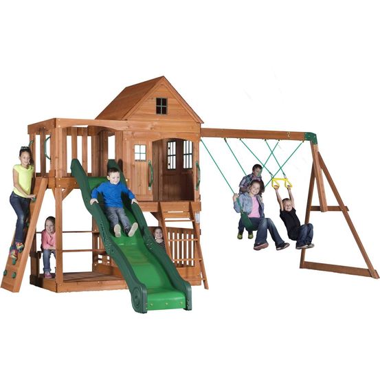 Aire de jeux en bois pacific view