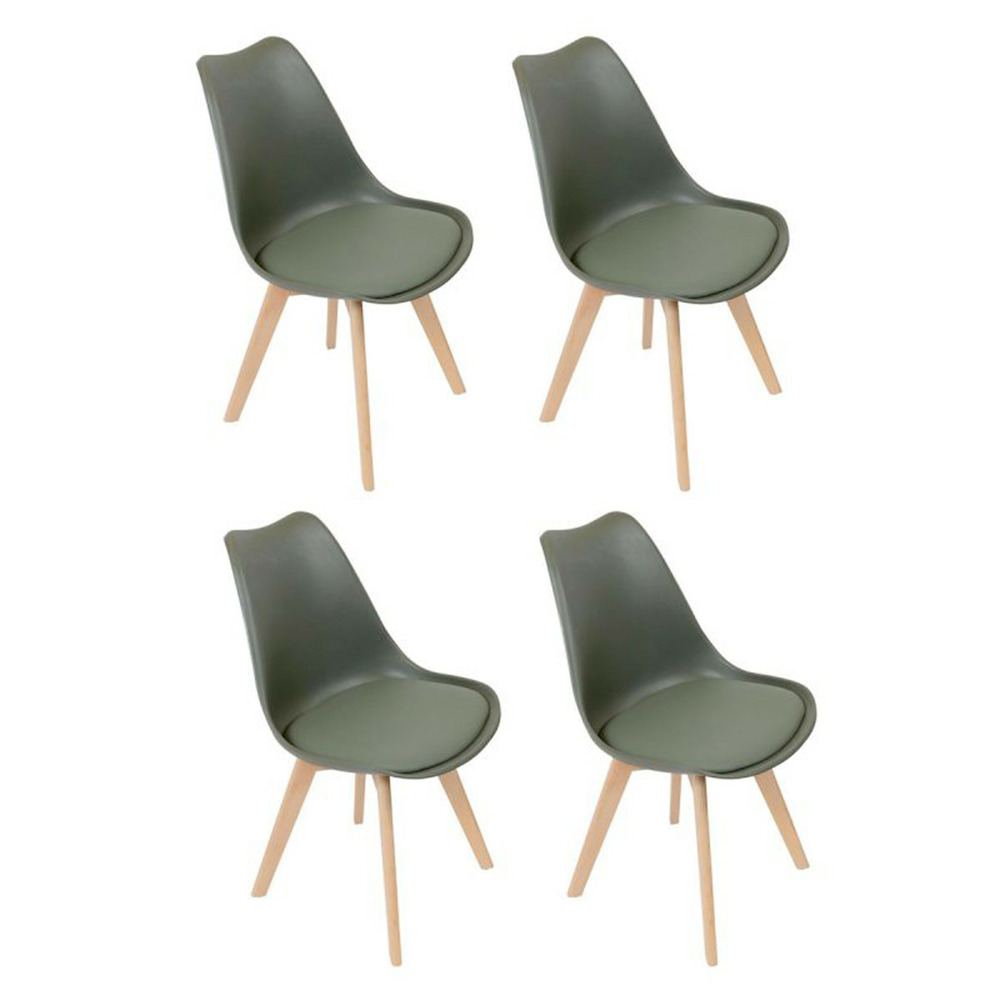 Lot de 4 chaises scandinave 