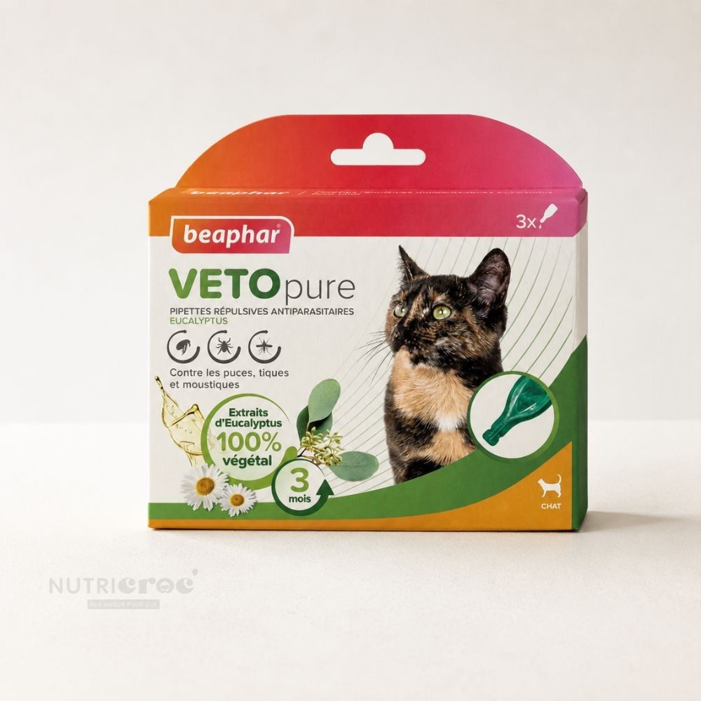 Beaphar vetopure pipettes antiparasitaires pour chat 6