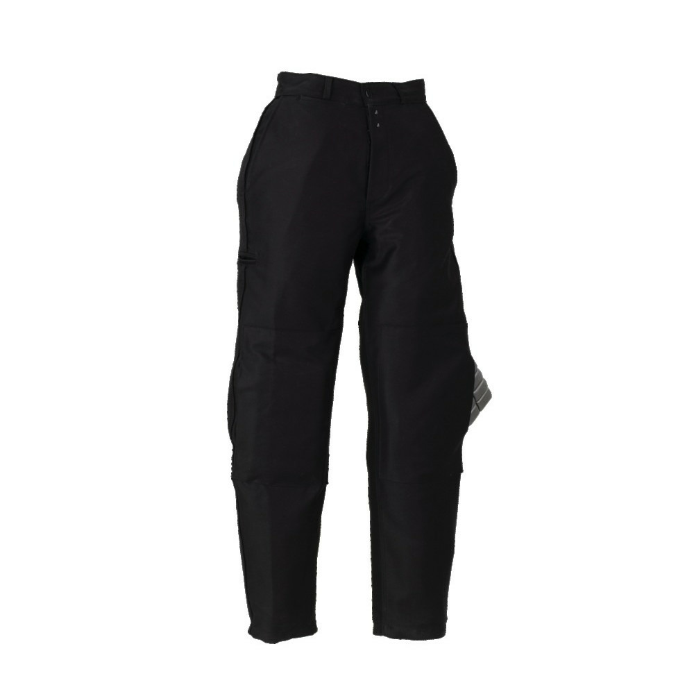 Pantalon moleskine+genouillère t42 noir demi ballon molinel charpn10pgnoi t42