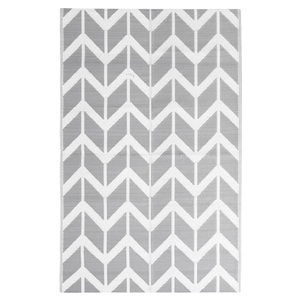 Tapis d'extérieur arakil gris 160x230 cm pp