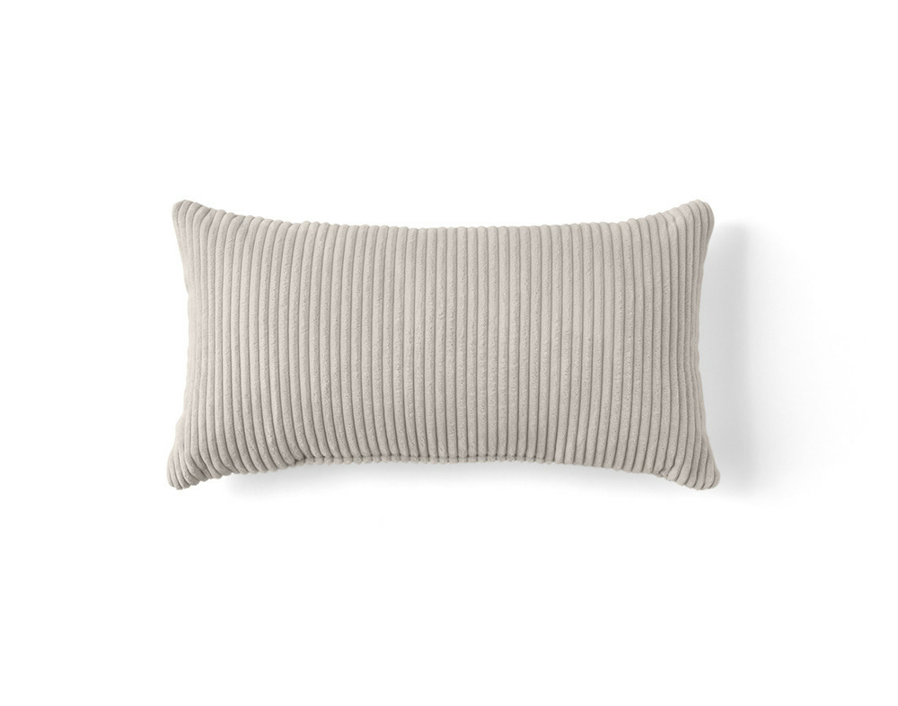 Colombine - coussin - en velours côtelé - 32x63 cm