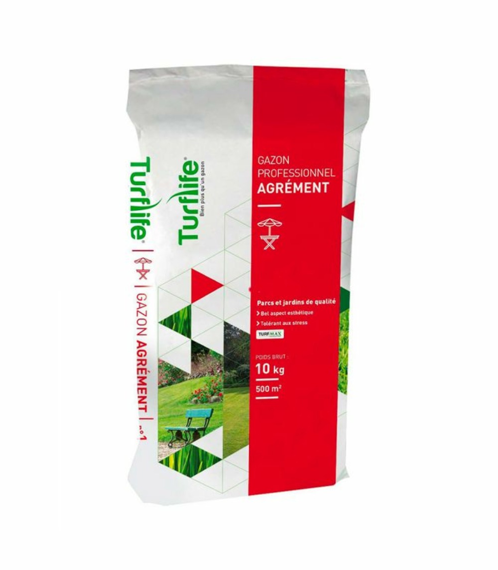 Semences de gazon forte chaleur 10kg racine f-gaz002