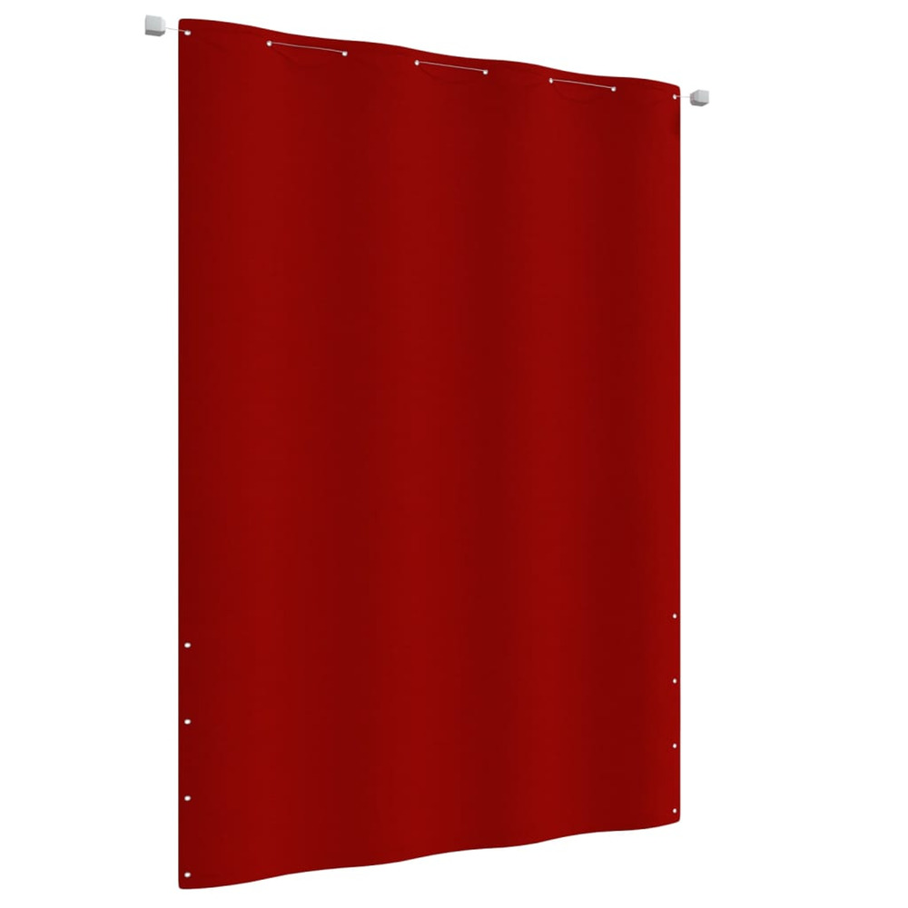 Écran de balcon rouge 160x240 cm tissu oxford