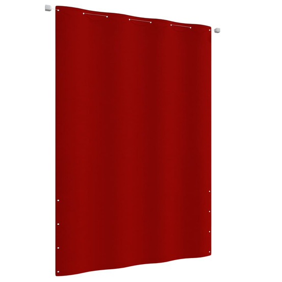 Écran de balcon rouge 160x240 cm tissu oxford