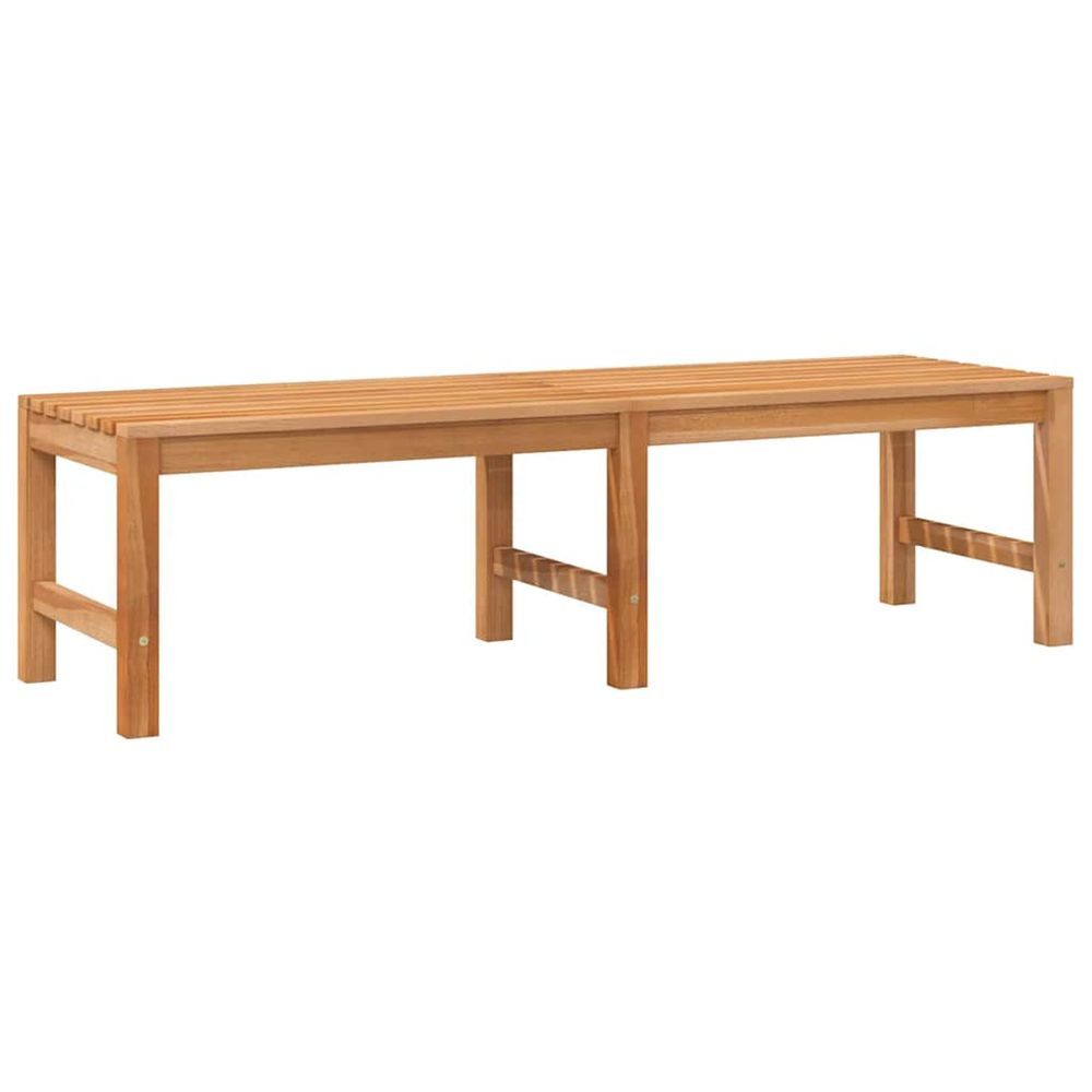 Banc de jardin 150 cm bois de teck massif