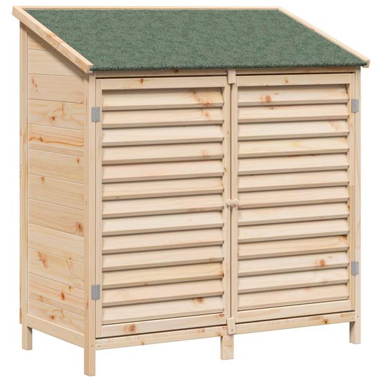 Abri de jardin naturel 106 x 56 x 113,5 cm bois de sapin massif