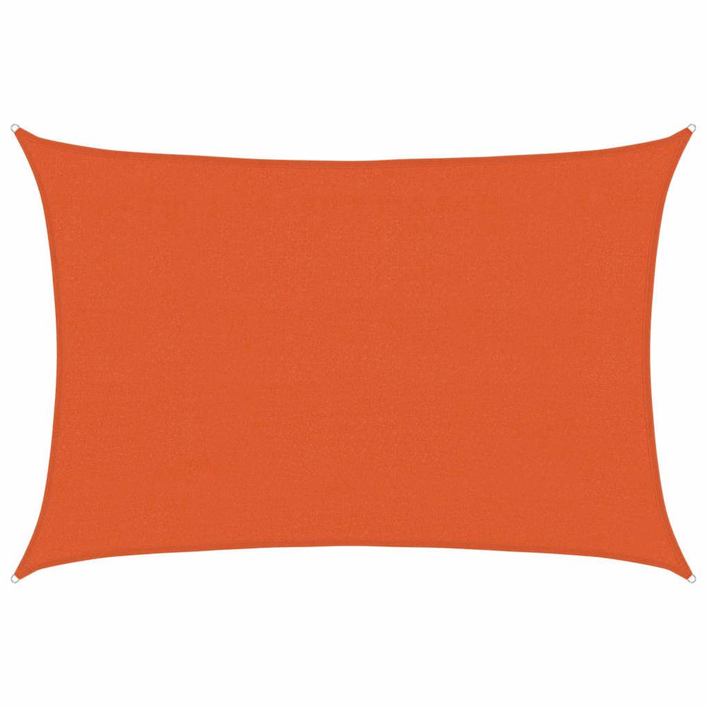 Voile d'ombrage 160 g/m² orange 3,5x5 m pehd