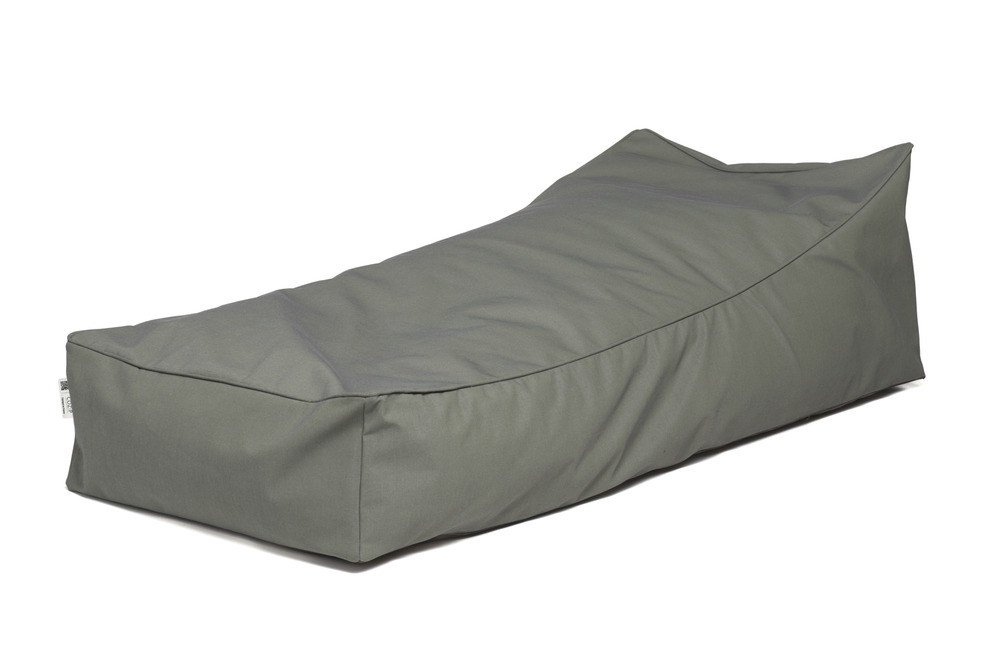 Bohème kaki | fauteuil à billes cozip | 180 x 80 x h50 cm