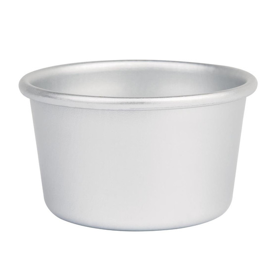 Moules à dariole en aluminium 90ml - lot de 6 - vogue