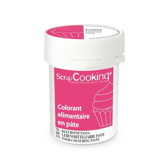 Colorant alimentaire en pâte 20 g - fuchsia