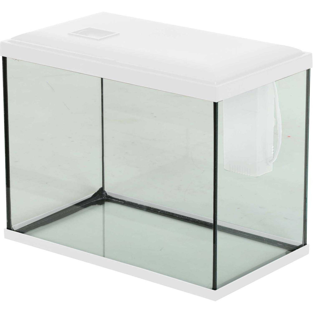 Kit aquarium 18 litres initio 35 blanc