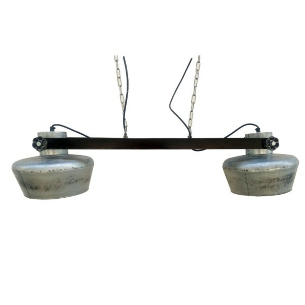 Suspension fer bois de manguier 50 w (104 x 25 x 28 cm)