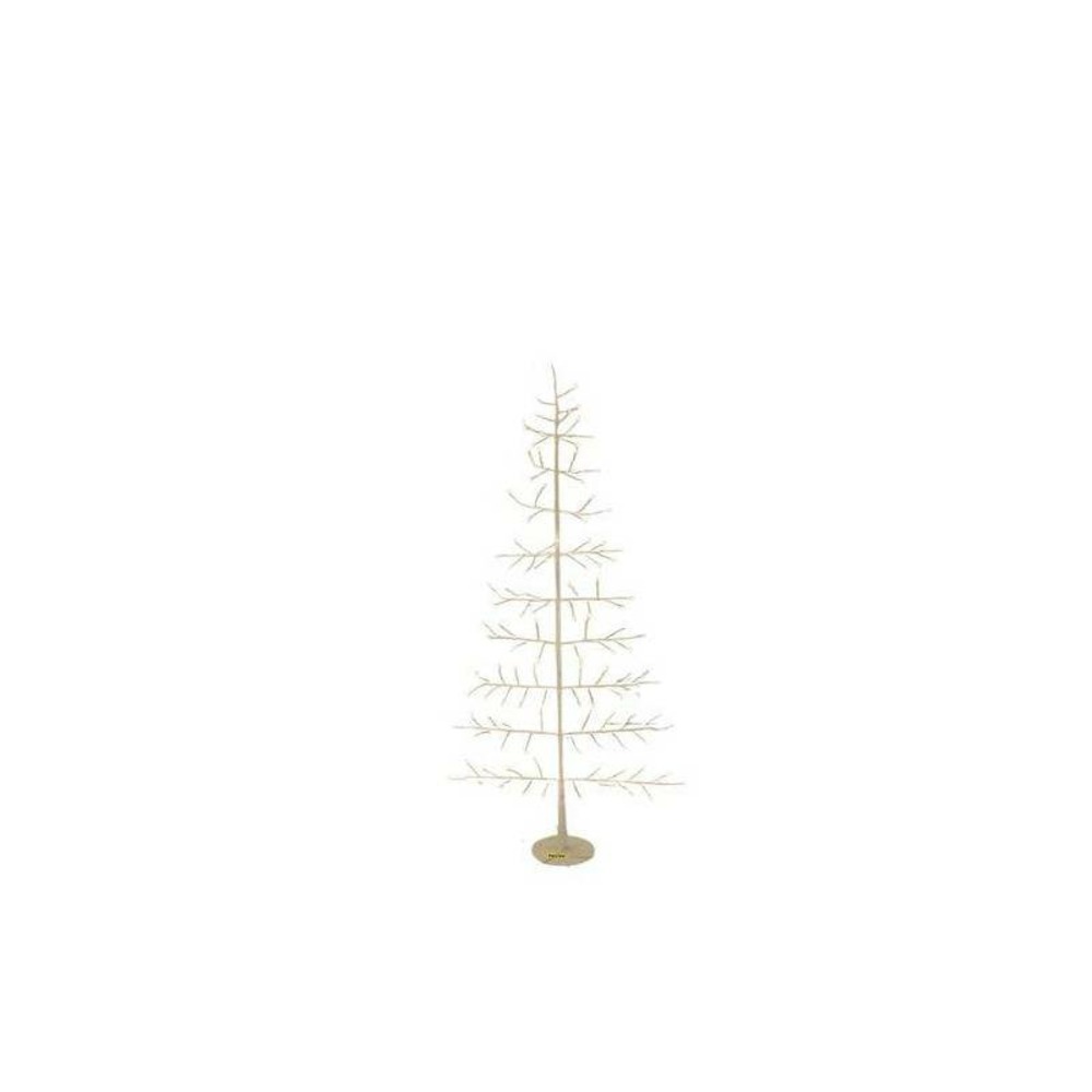 Sapin lumineux plat 2d 186 micro led tiglio blanc 1m50