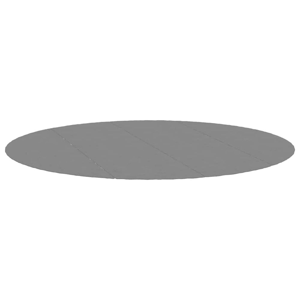 Tapis de piscine ø 428 cm (1 mm) tissu non tissé gris clair
